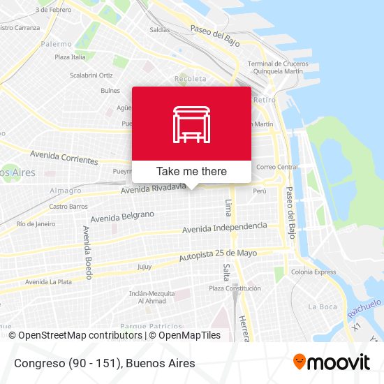 Mapa de Congreso (90 - 151)