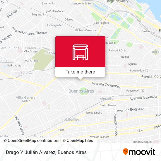Drago Y Julián Álvarez map