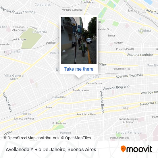Avellaneda Y Río De Janeiro map