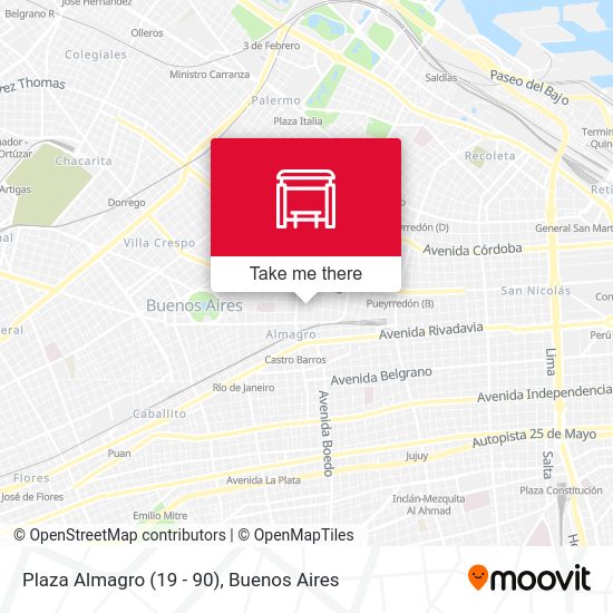 Plaza Almagro (19 - 90) map