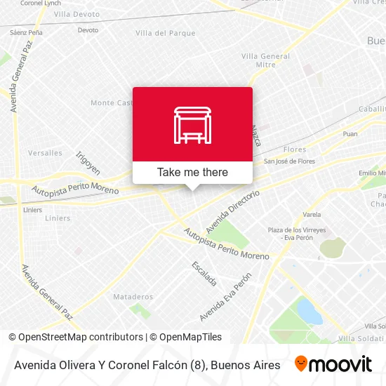 Avenida Olivera Y Coronel Falcón (8) map