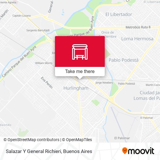 Mapa de Salazar Y General Richieri