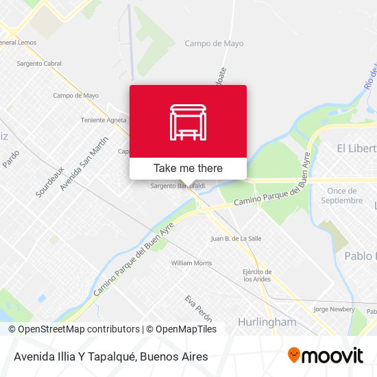 Mapa de Avenida Illia Y Tapalqué