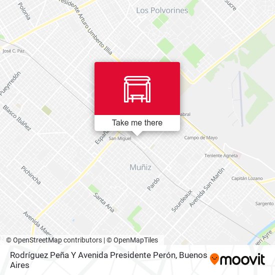 Rodríguez Peña Y Avenida Presidente Perón map