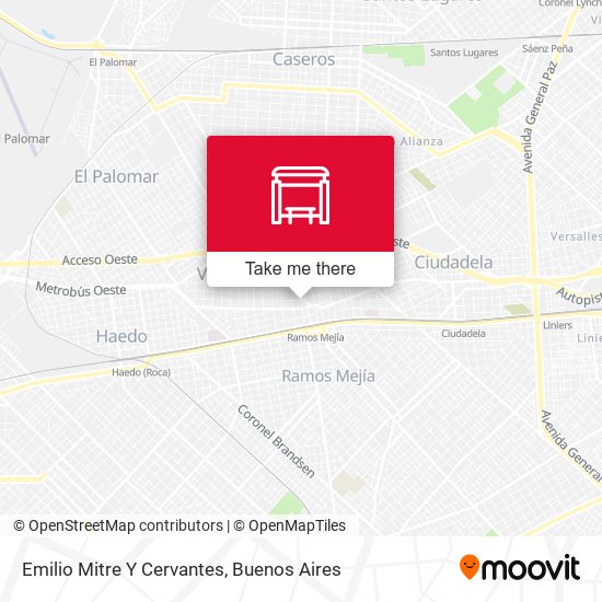 Mapa de Emilio Mitre Y Cervantes