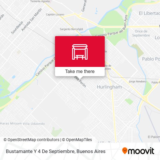 Bustamante Y 4 De Septiembre map