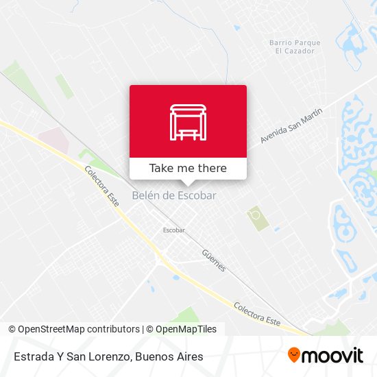Mapa de Estrada Y San Lorenzo