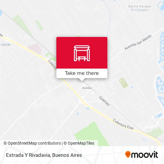 Mapa de Estrada Y Rivadavia
