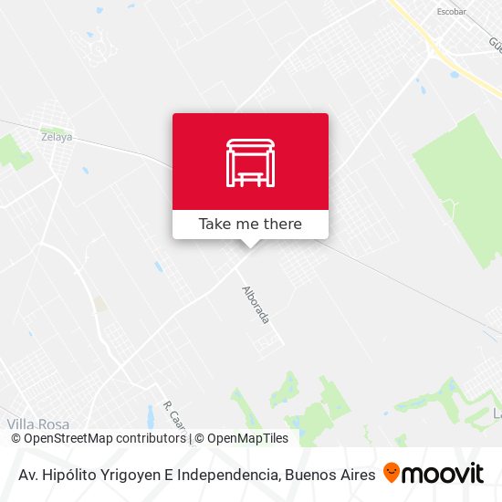 Mapa de Av. Hipólito Yrigoyen E Independencia