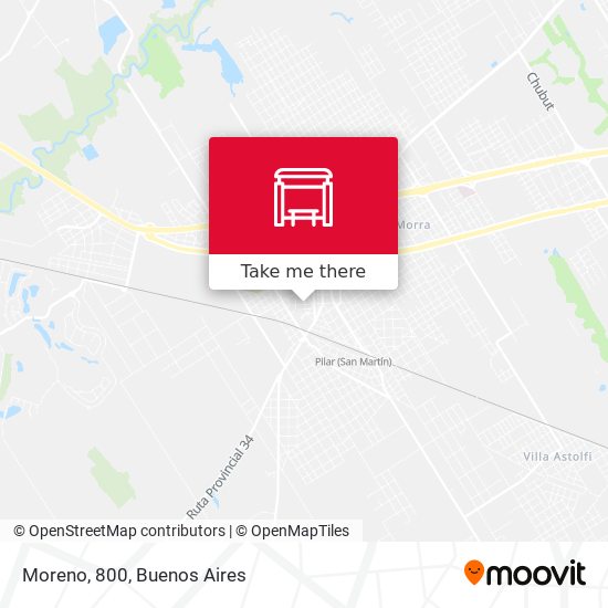 Mapa de Moreno, 800