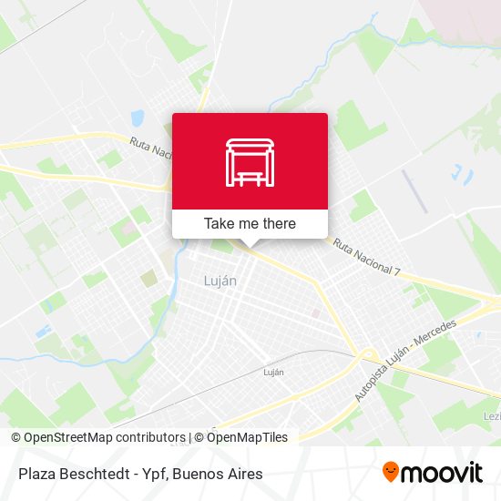 Mapa de Plaza Beschtedt - Ypf