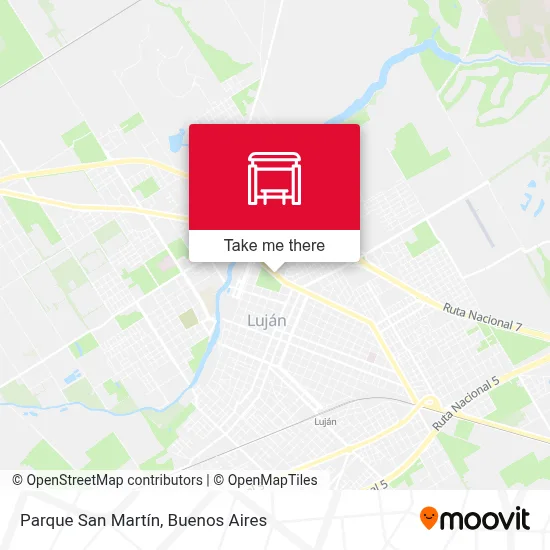 Parque San Martín map