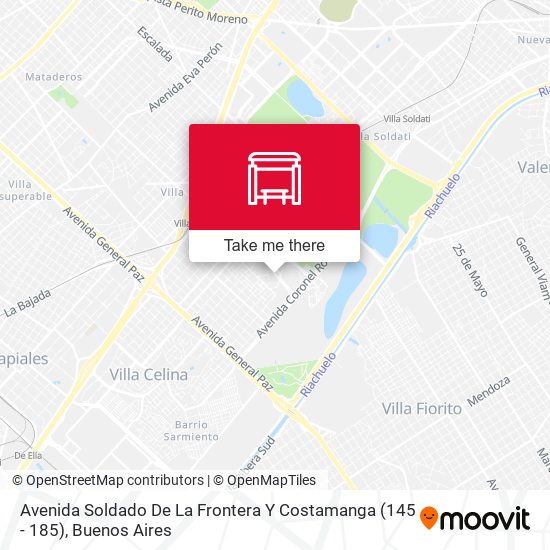 Avenida Soldado De La Frontera Y Costamanga (145 - 185) map
