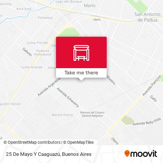25 De Mayo Y Caaguazú map