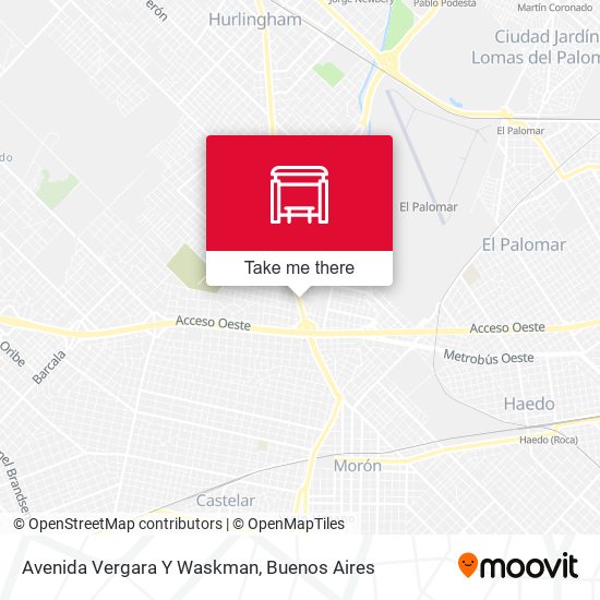 Avenida Vergara Y Waskman map