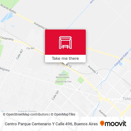 Centro Parque Centenario Y Calle 496 map