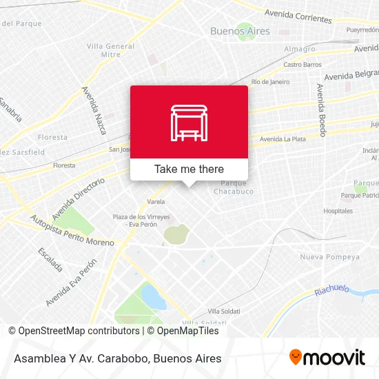 Asamblea Y Av. Carabobo map
