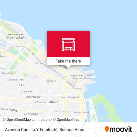 Avenida Castillo Y Futaleufú map