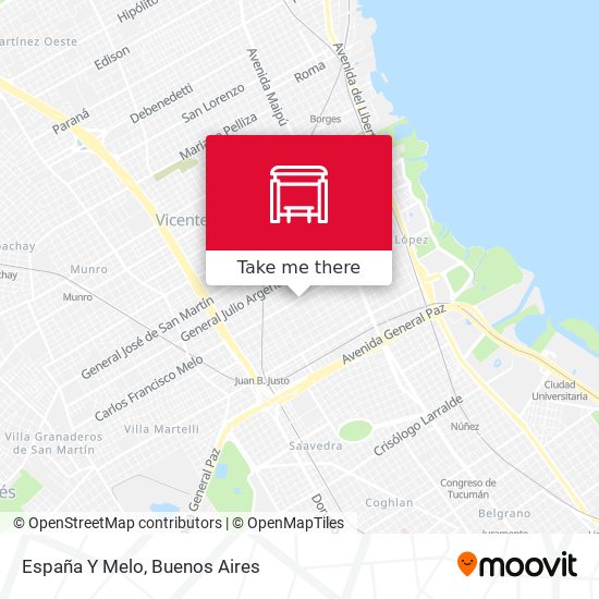 Mapa de España Y Melo