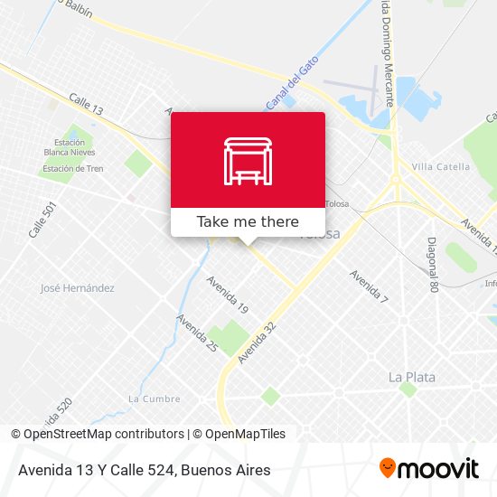 Mapa de Avenida 13 Y Calle 524