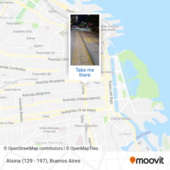 Alsina (129 - 197) map