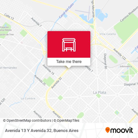 Avenida 13 Y Avenida 32 map