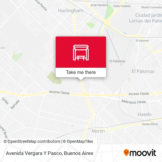 Avenida Vergara Y Pasco map