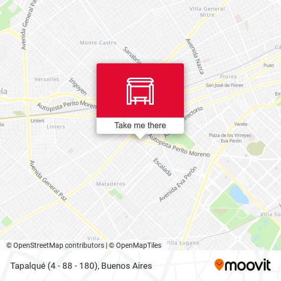 Tapalqué (4 - 88 - 180) map