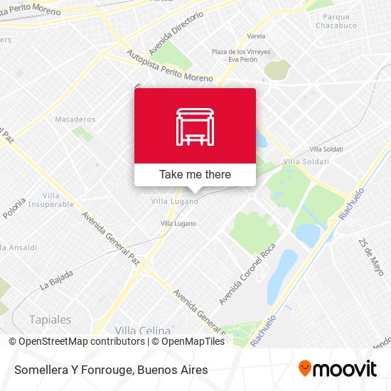 Mapa de Somellera Y Fonrouge