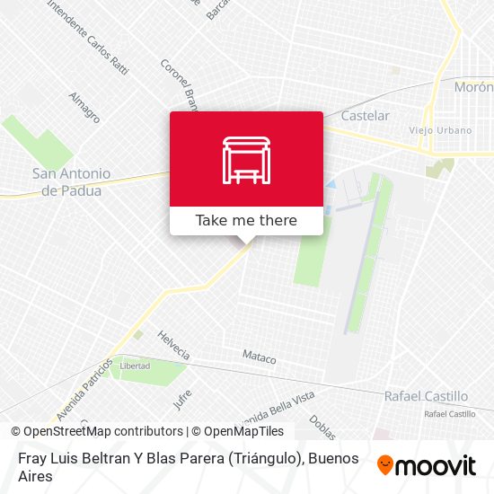 Fray Luis Beltran Y Blas Parera (Triángulo) map