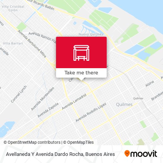 Avellaneda Y Avenida Dardo Rocha map