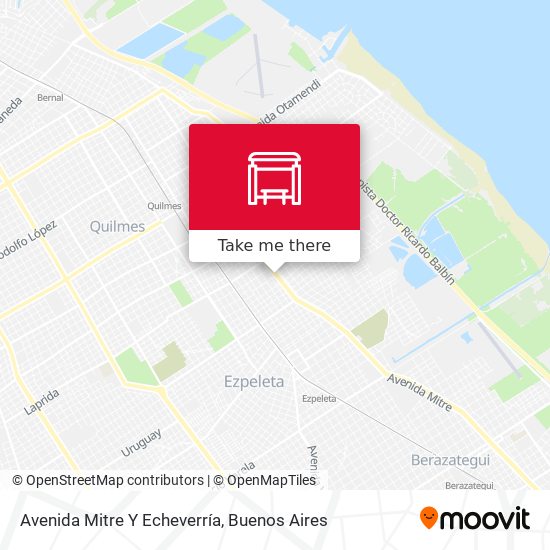 Avenida Mitre Y Echeverría map