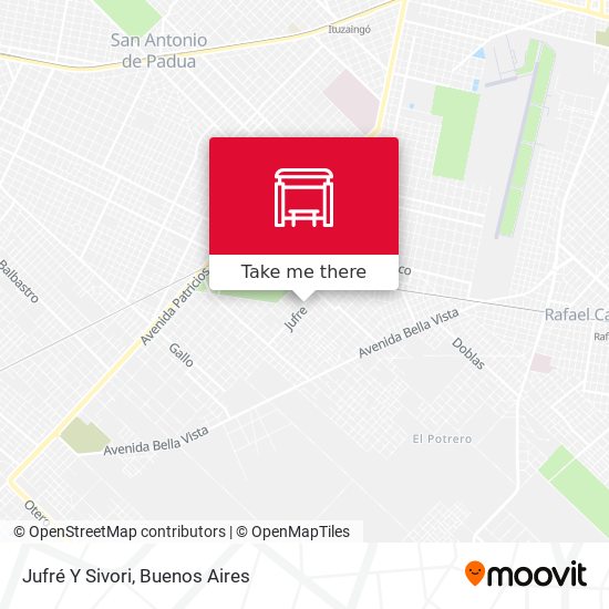 Jufré Y Sivori map