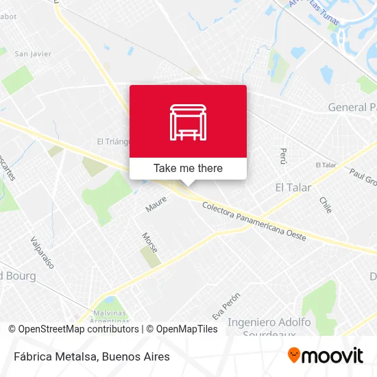 Fábrica Metalsa map