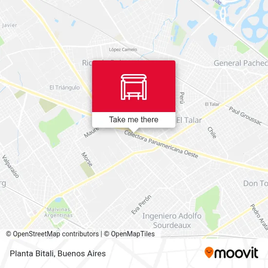 Planta Bitali map