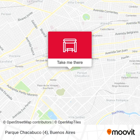 Parque Chacabuco (4) map