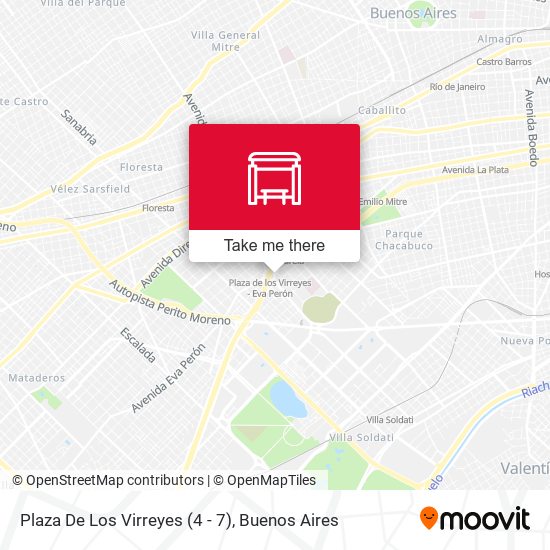 Mapa de Plaza De Los Virreyes (4 - 7)