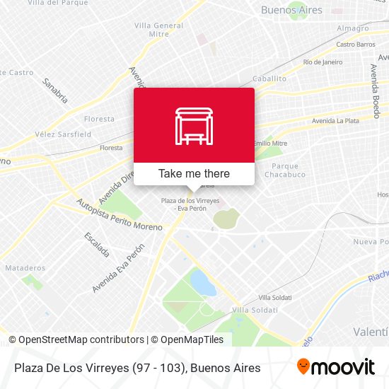 Plaza De Los Virreyes (97 - 103) map