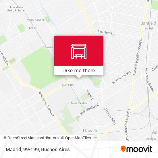 Mapa de Madrid, 99-199
