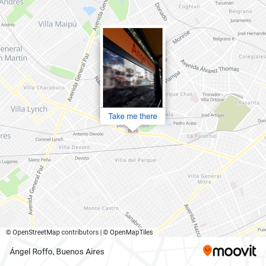 Ángel Roffo map