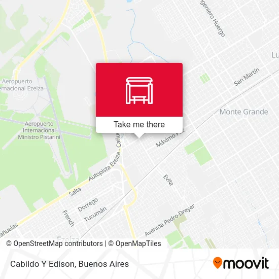 Cabildo Y Edison map