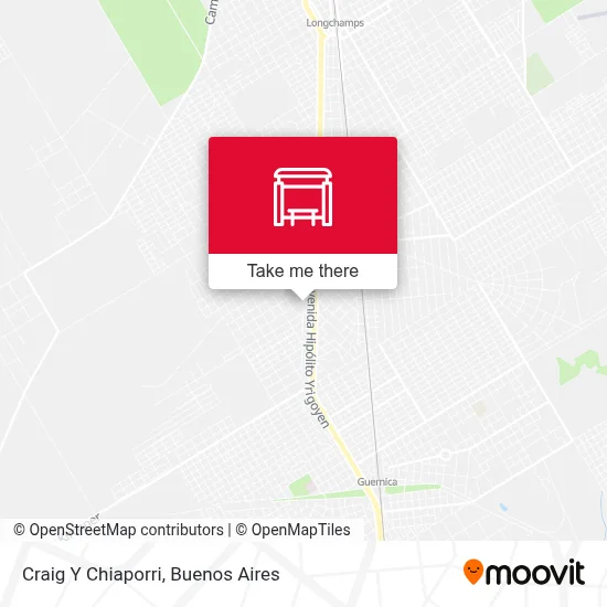 Craig Y Chiaporri map
