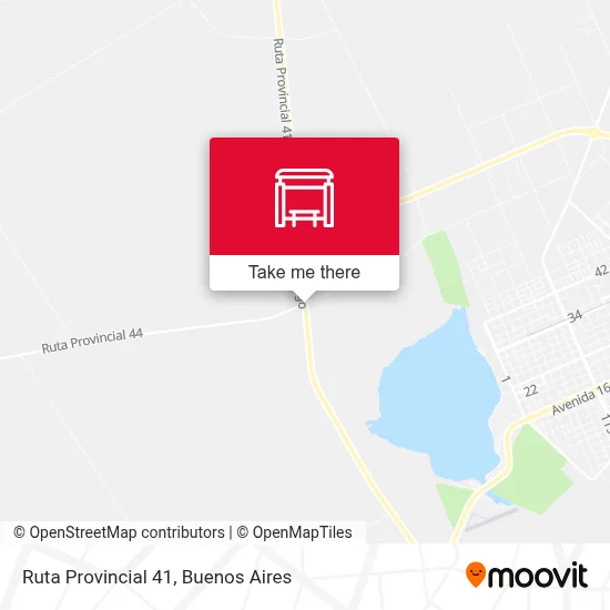 Ruta Provincial 41 map
