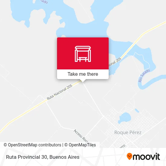 Ruta Provincial 30 map