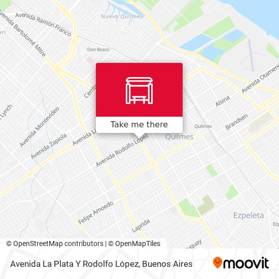 Avenida La Plata Y Rodolfo López map