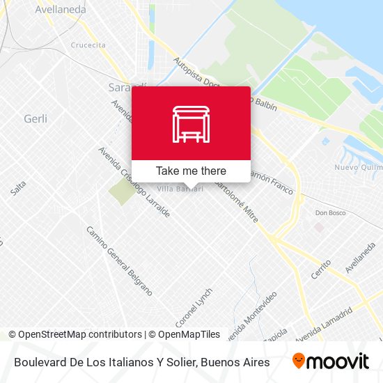 Boulevard De Los Italianos Y Solier map