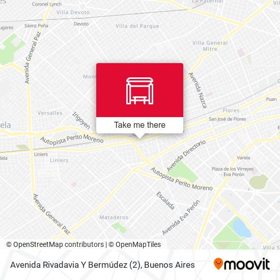 Avenida Rivadavia Y Bermúdez (2) map