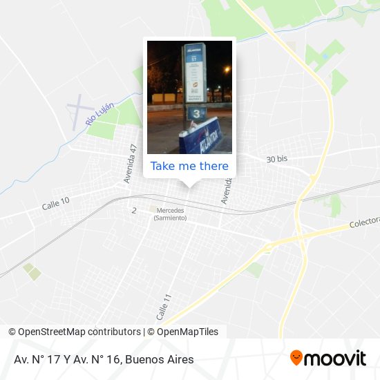 Mapa de Av. N° 17 Y Av. N° 16