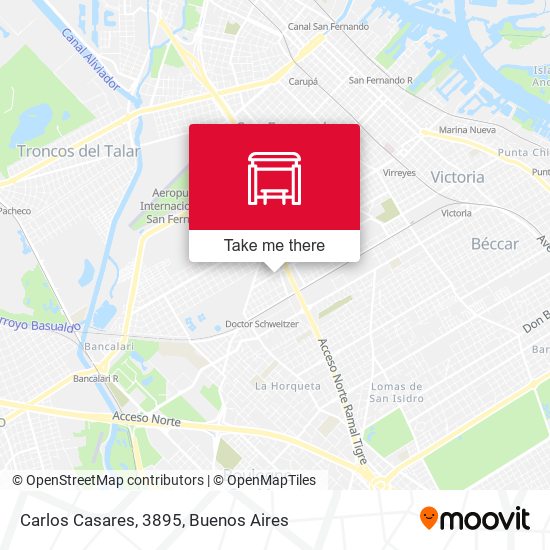 Carlos Casares, 3895 map