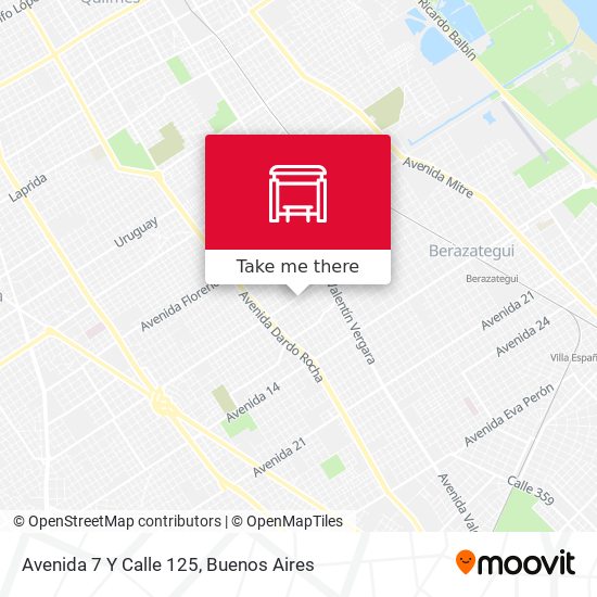 Mapa de Avenida 7 Y Calle 125